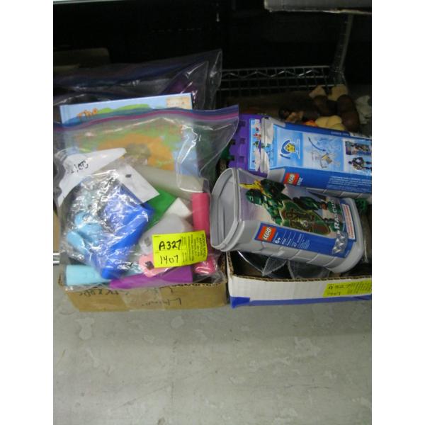 2 BOXES OF KIDs TOYS