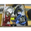 Image 1 : PSI GAUGE, ELECTRIC BRAKE CONTROLLER, SPLITTING WEDGES, HYDRAULIC FITTINGS, ETC.