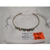 Image 2 : STERLING SILVER .925 BRACELET W/RED & BLUE STONES, 5.5G