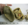 Image 2 : PAIR OF BABY BEADED MOCCASINS, LEATHER POUCH, ETC.