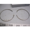 Image 4 : LG. HOOP .925 SILVER EARRINGS