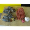 Image 2 : 3 BASEBALL GLOVES, BAT & BALLS