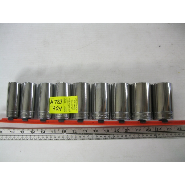 SNAP ON DEEP SOCKET SET