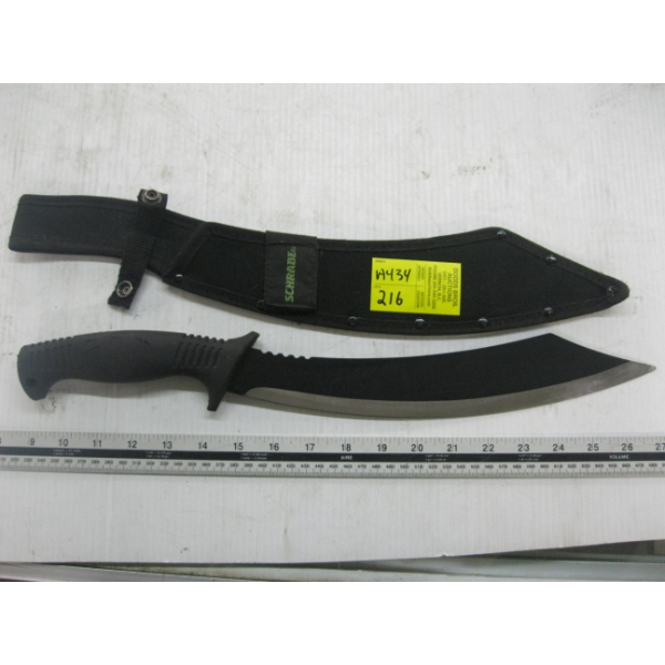 LG. KNIFE W/SHEATH