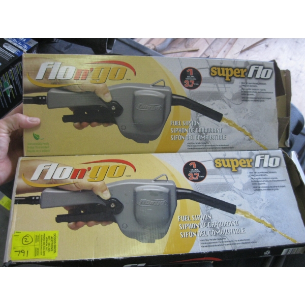 2 FUEL SIPHONS