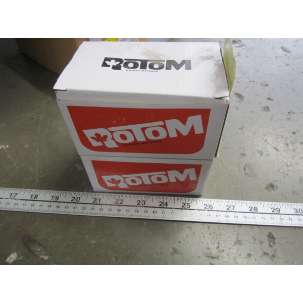 2 ROTOM SKELETON MOTORS - 1/80HP, 115V