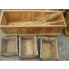 Image 1 : LG. CEDAR PLANTER BOX & 2 SMALLER PLANTER CEDAR BOXES