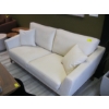 Image 1 : LIGHT COLORED SOFA W/CUSHIONS