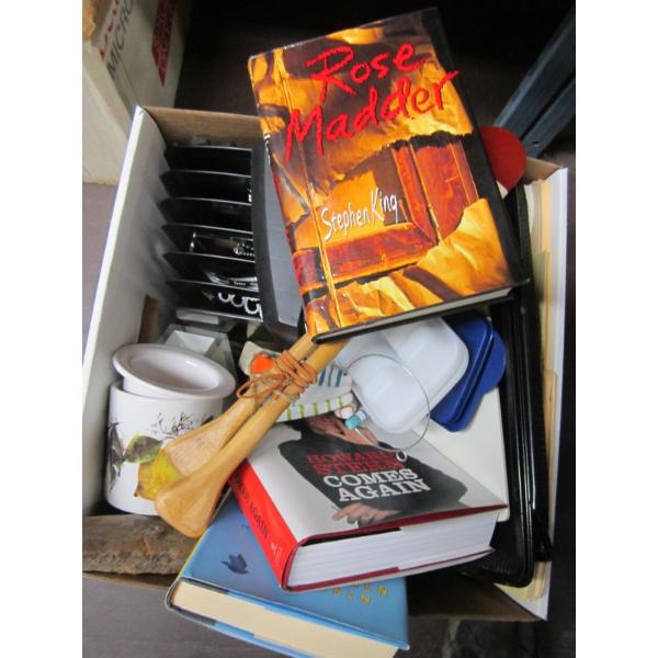 MISC. OFFICE SUPPLIES, HOME DÉCOR, BOOKS, ETC.