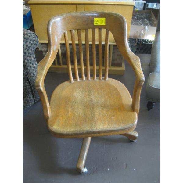 OAK OFFICE CHAIR