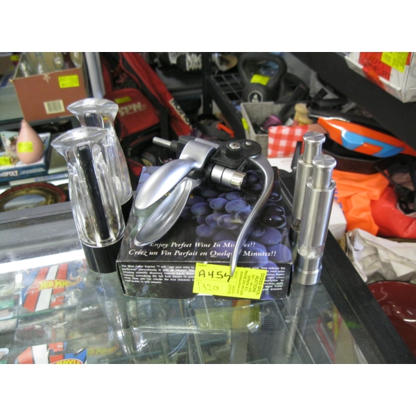 S&P SHAKERS, WINE CORK REMOVER, ETC.
