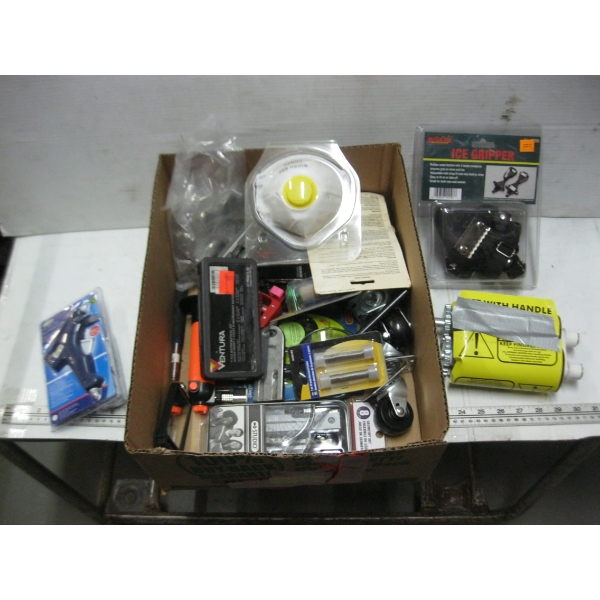 MISC. CUTTER KNIVES, ICE GRIPPERS, CASTORS, ETC.
