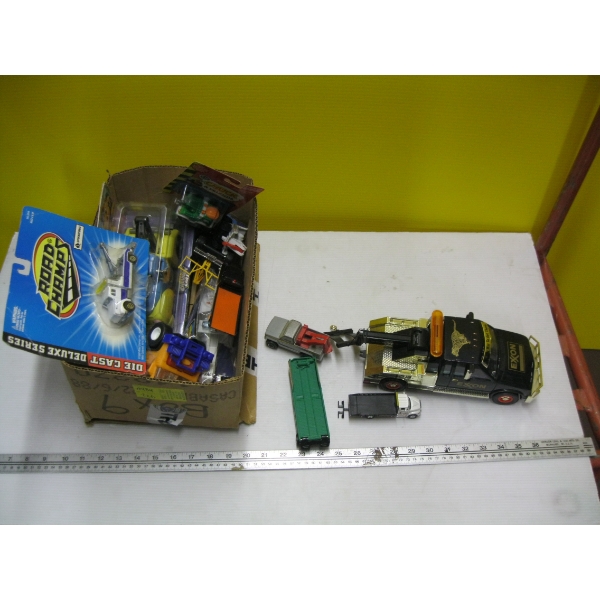 ASST. CARS & TRUCKS - MOSTLY TOW TRUCKS