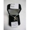 Image 2 : 10KT WHITE GOLD HEART PENDANT W/SM. DIAMONDS