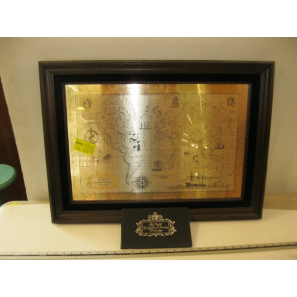 ROYAL GEOGRAPHICAL SOCIETY SILVER MAP