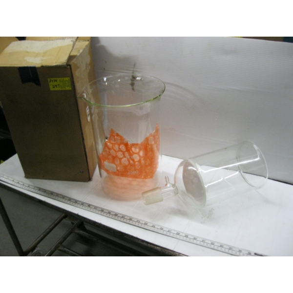 2 LG. MEASURING BEAKERS