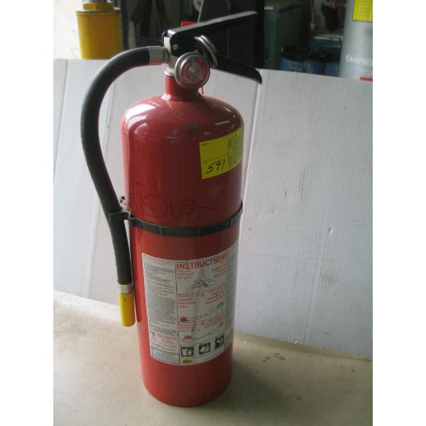 CHARGED FIRE EXTINGUISHER