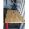 Image 1 : HARDWOOD TABLE TOP