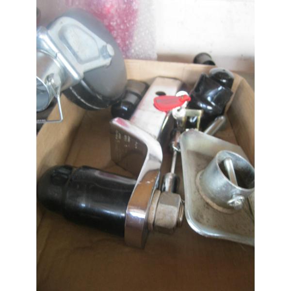 NEW TRAILER HITCH, TRAILER WHEEL, ETC.