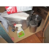 Image 1 : CONTENTS OF CABINET UNDER COMMERCIAL ITEMS - PLATES, BOWLING PIN, WATER PITCHER, LG. POT, ETC.