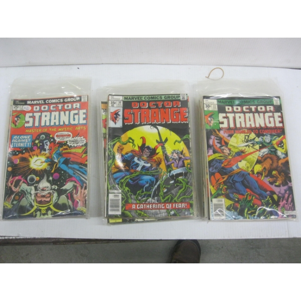 MARVEL COMICS - DR. STRANGELOVE - SOME SLEEVES HAVE MULTIPLE COMICS IN THEM