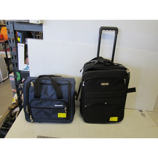 2 SM. CARRY ON BAGS