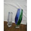 Image 1 : 2 MURANO GLASS SOMEROSA VASES