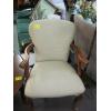 Image 1 : WOOD FRAMED UPHOLSTERED ARMCHAIR