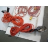 Image 3 : 3 EXTENSION CORDS & A TROUBLE LIGHT