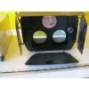 Image 4 : 3 BULB DANCE FLOOR LIGHT & NEW CASED PADDED BOX