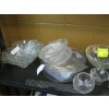 Image 3 : CLEAR VINTAGE GLASSWARE