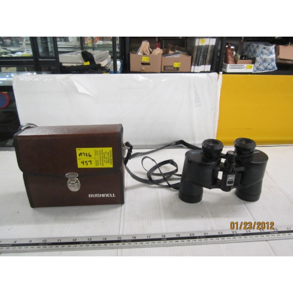 BUSHNELL INSTAFOCUS BINOCULARS IN CASE