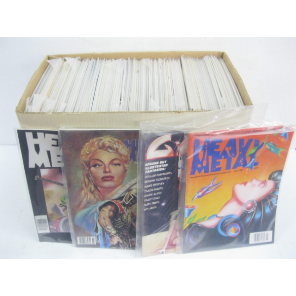 ASST. COMICS - HEAVY METAL, ETC.
