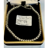 Image 1 : STERLING SILVER .925 BRACELET W/54 SM. DIAMONDS