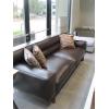 Image 2 : MATCHING OMEGA DARK BROWN OMEGA SOFA