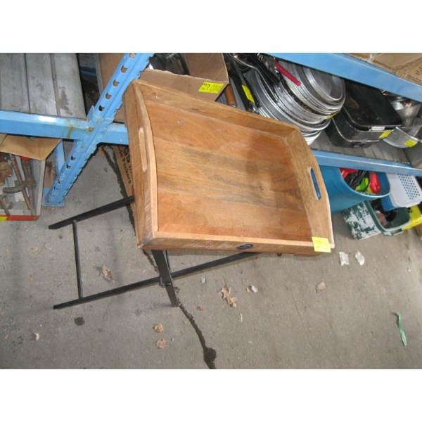 SERVING TRAY & STAND