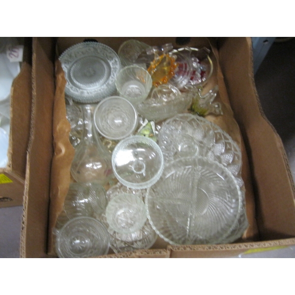 ASST. CRYSTAL & GLASSWARE