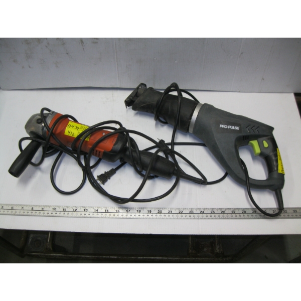PRO-PULSE RECIPROCATING SAW & FEIN ANGLE GRINDER