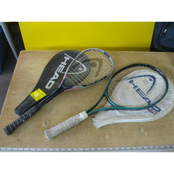 2 TENNIS RAQUETS