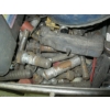 Image 4 : 2 SHELVES OF MISC. NUTS, BOLTS, READY ROD, ETC.