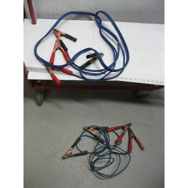 2 PAIR OF JUMPER CABLES