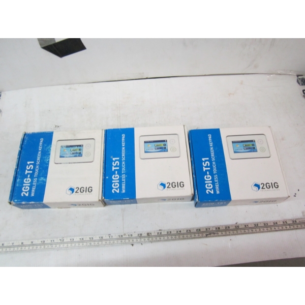 3 - 2GB WIRELESS TOUCHSCREEN KEYPADS