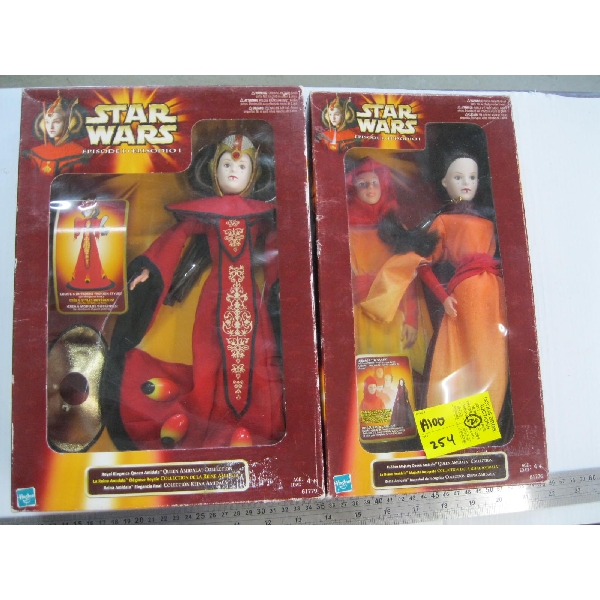 2 STAR WARS FIGURINES