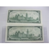 Image 2 : 2 - 1967 CDN $1 BILLS