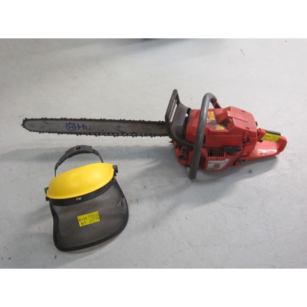 HUSQVARNA 365 CHAINSAW W/SHIELD MASK