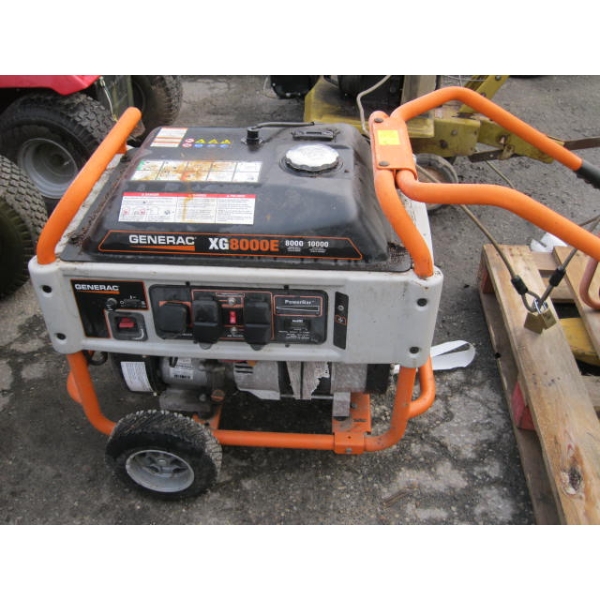 GENERAC XG8000E GENERATOR (CONDITION UNKNOWN)