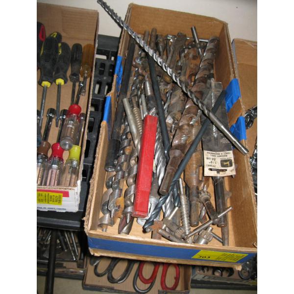 ASST. DRILL BITS, ETC.