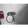 Image 5 : STERLING .925 SILVER RING W/LG. STONE, 9.5G, SZ 9