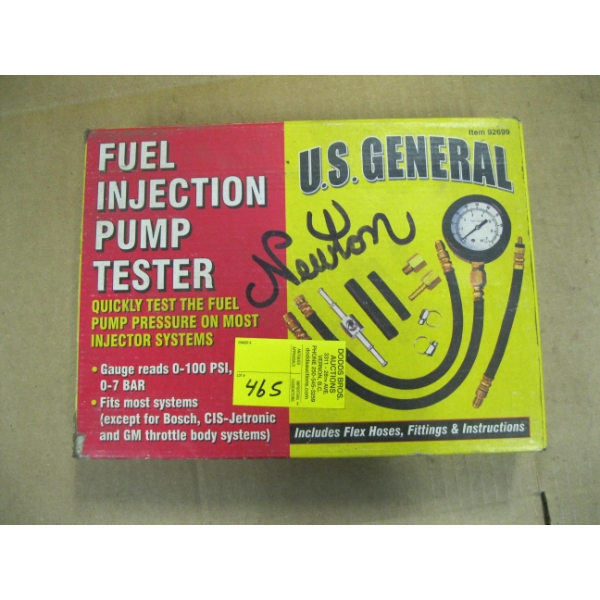 FUEL INJECTION PUMP TESTER