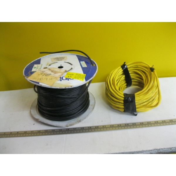2 ROLLS OF ELECTRICAL WIRE